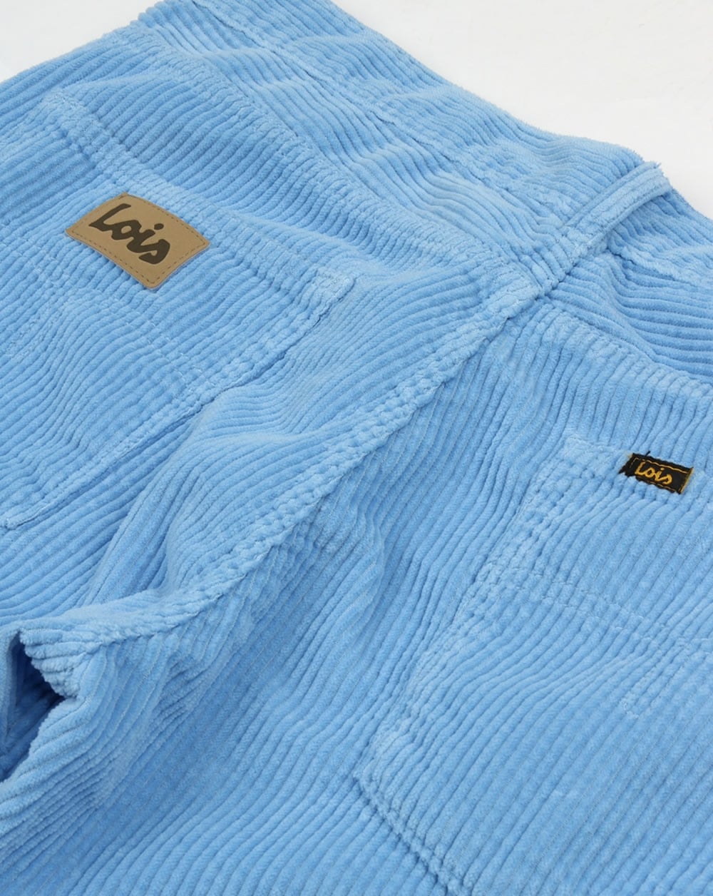 Lois Dallas Jumbo Cords Himmelblau Eisblau