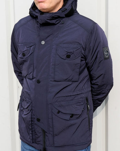 Marshall Artist Liquid Nylon Schneeparka, Marineblau