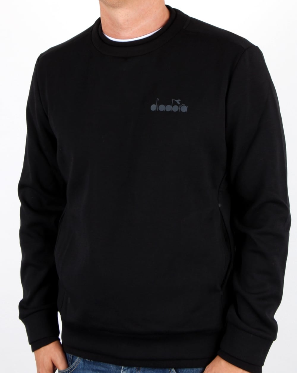 Diadora Evo Sweatshirt Schwarz