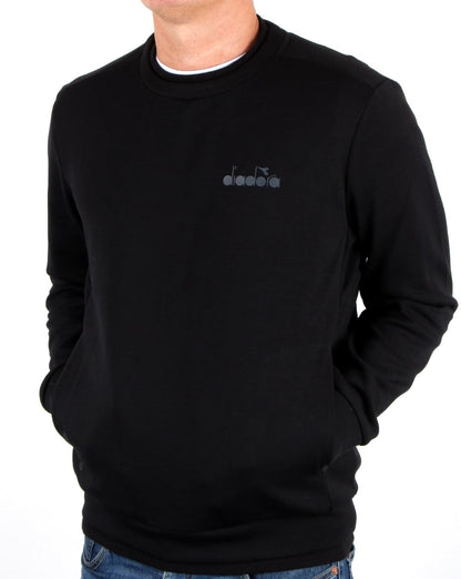 Diadora Evo Sweatshirt Schwarz