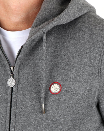 Pretty Green – Bradstock – Kapuzenpullover in Anthrazit