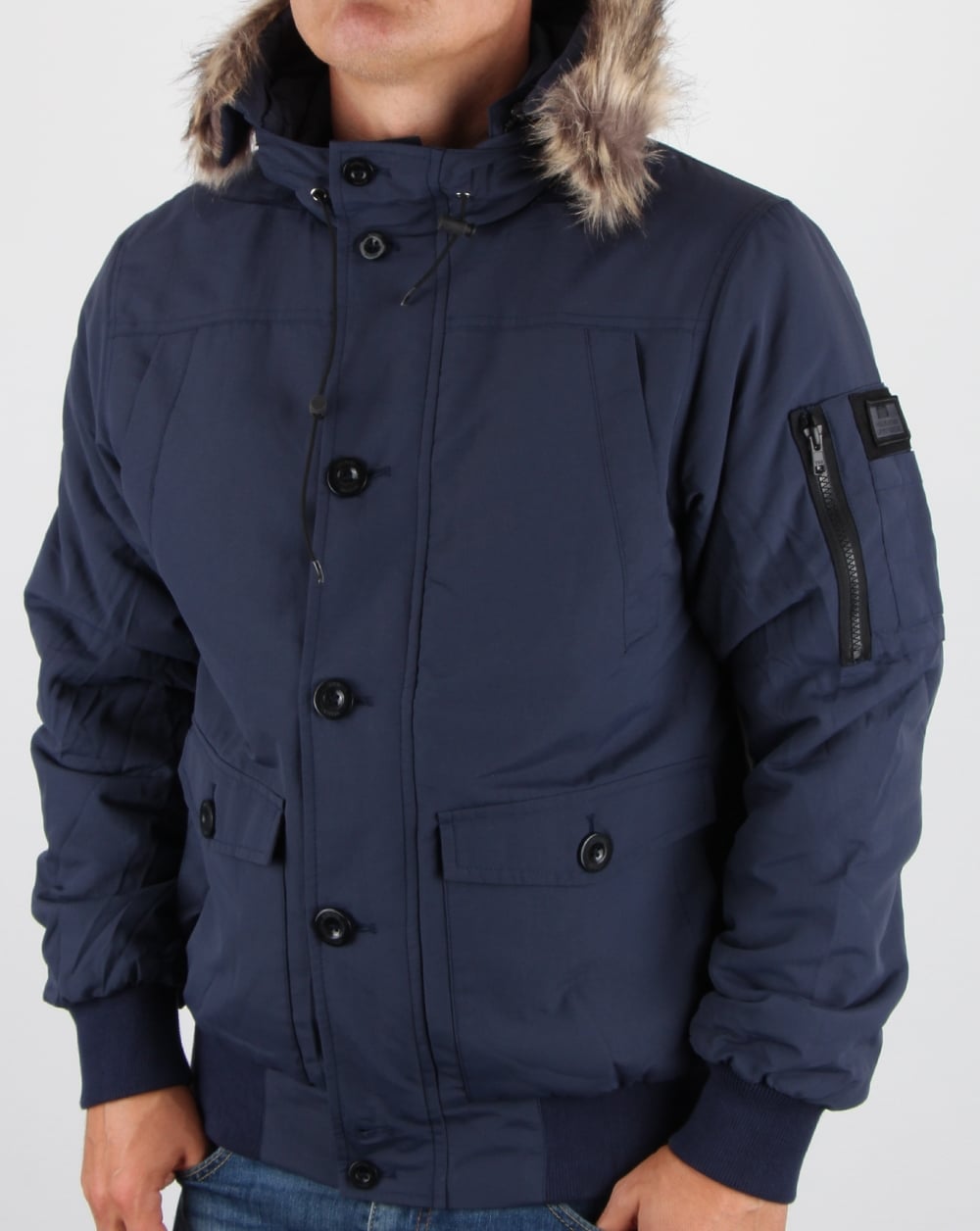 Weekend Offender Scope Jacke Marineblau