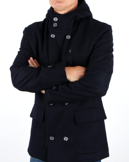 Gabicci Vintage Dufflecoat Marine