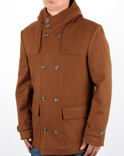 Gabicci Vintage Dufflecoat Tan