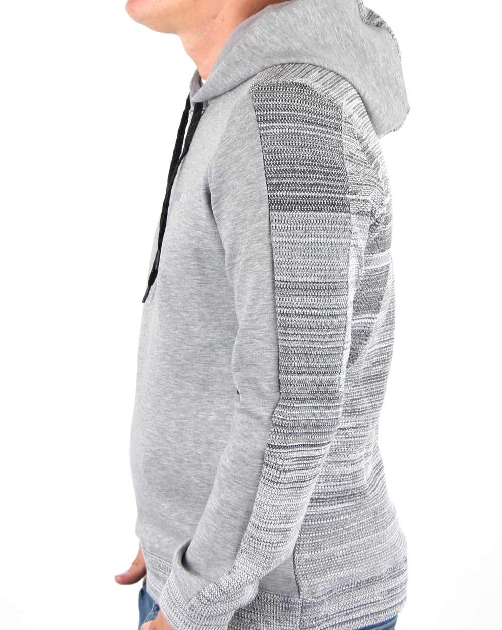 Diadora Evo Pwr Kapuzensweatshirt Grau Melange
