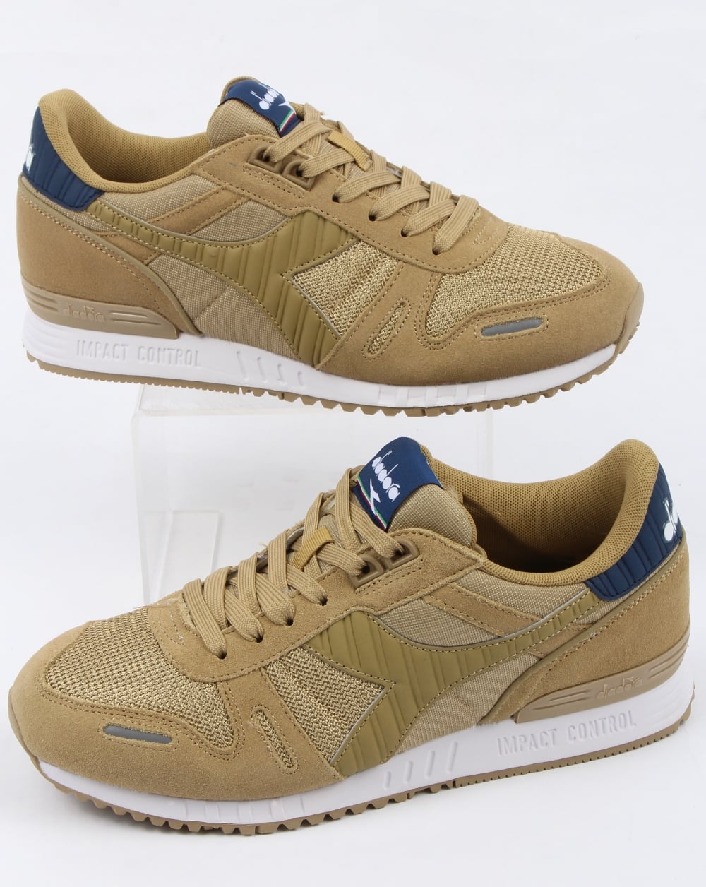Diadora Titan II Trainer Khaki/Estate Blue