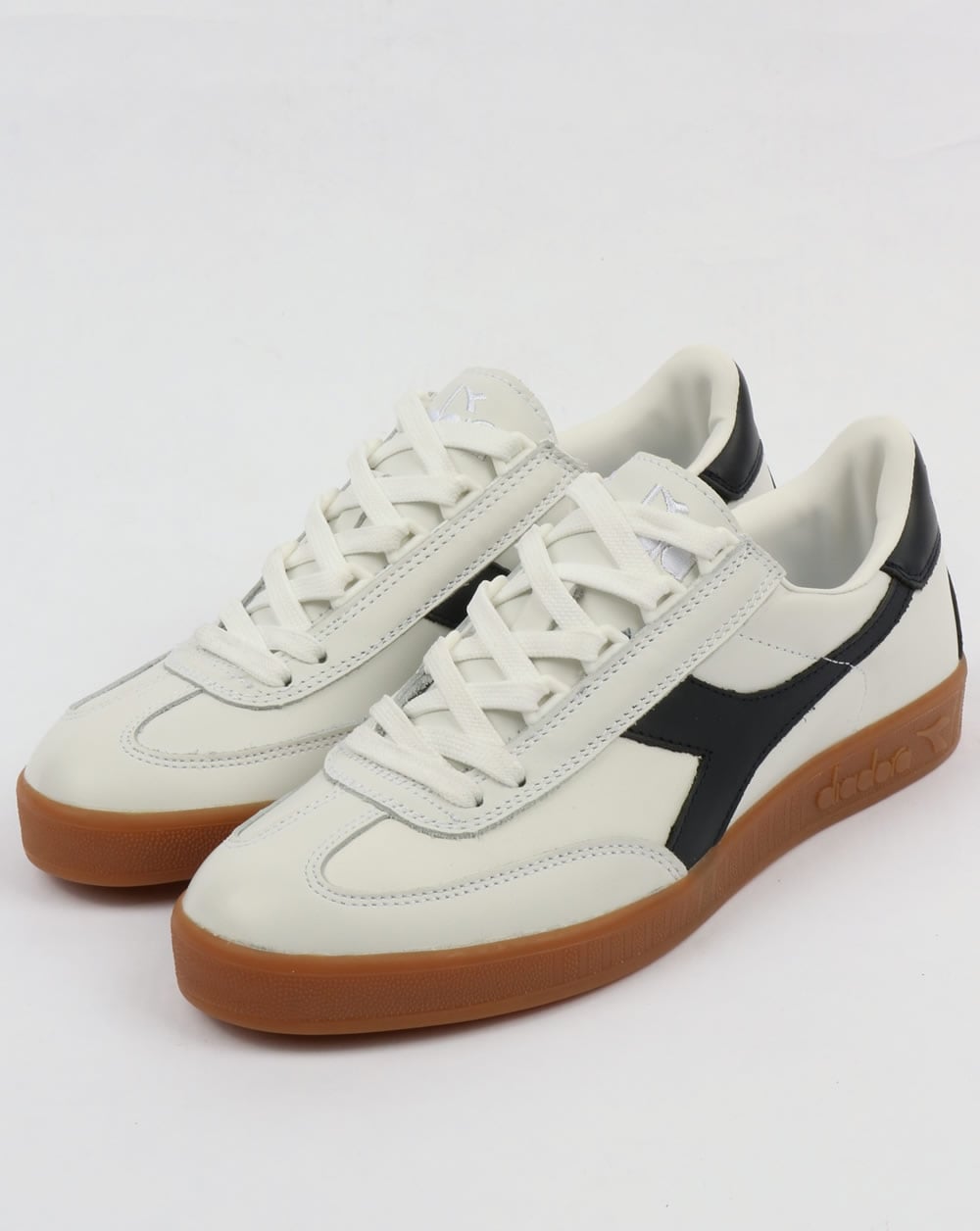 Diadora B Original Premium Trainers White/Blue