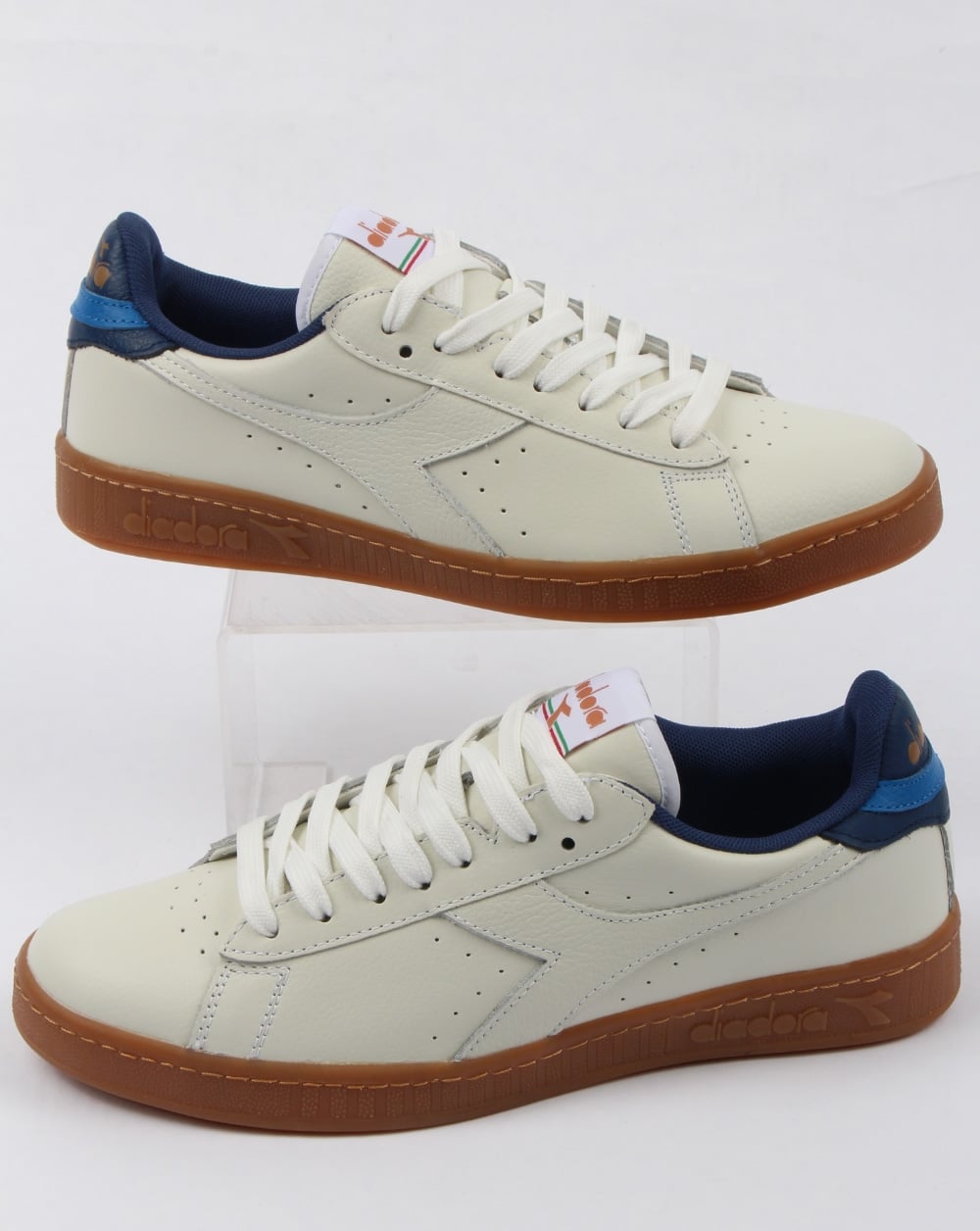 Diadora Game L Low Sneakers &amp; Tennisschuhe Weiß/Saltire Navy