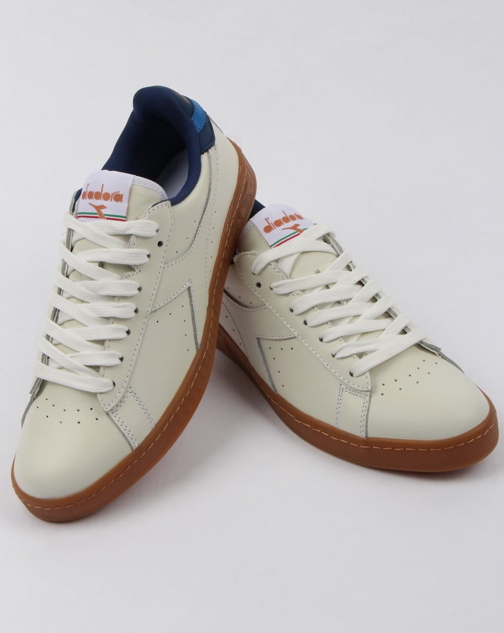 Diadora Game L Low Sneakers &amp; Tennisschuhe Weiß/Saltire Navy