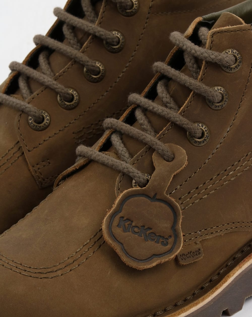 Kickers Kick Hi Stiefel Khaki