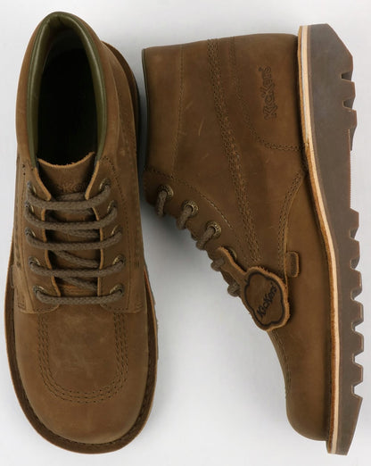 Kickers Kick Hi Stiefel Khaki