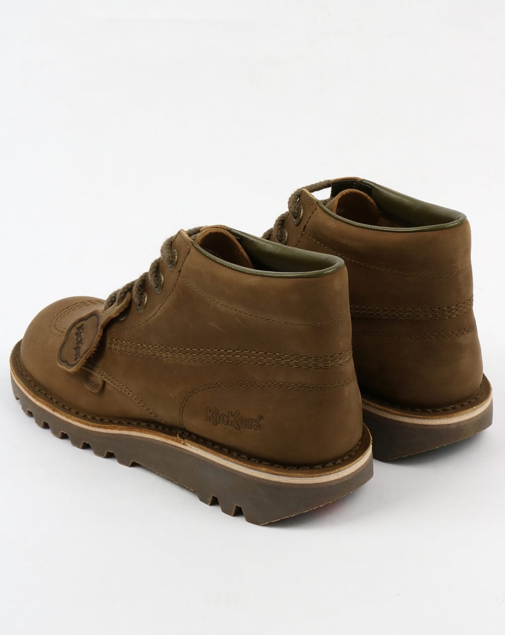 Kickers Kick Hi Stiefel Khaki