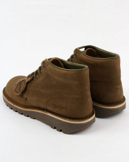 Kickers Kick Hi Stiefel Khaki