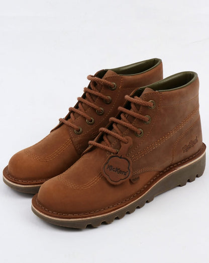 Kickers Kick Hi Stiefel, Braun