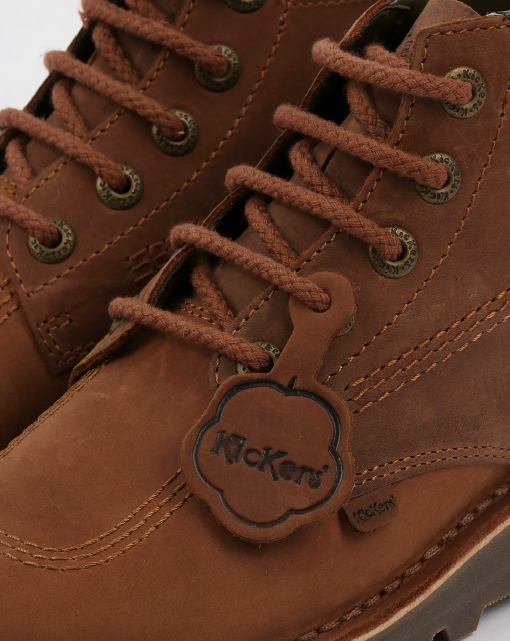 Kickers Kick Hi Boots Brown