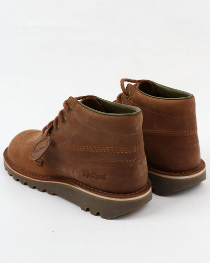 Kickers Kick Hi Stiefel, Braun