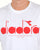 Diadora Logo T Shirt White/red