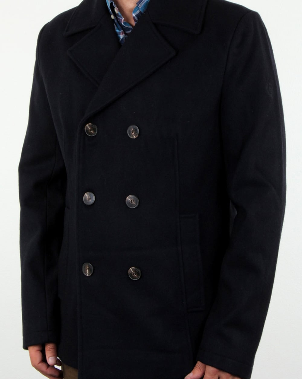 Henri Lloyd Melton Pea Coat Marineblau