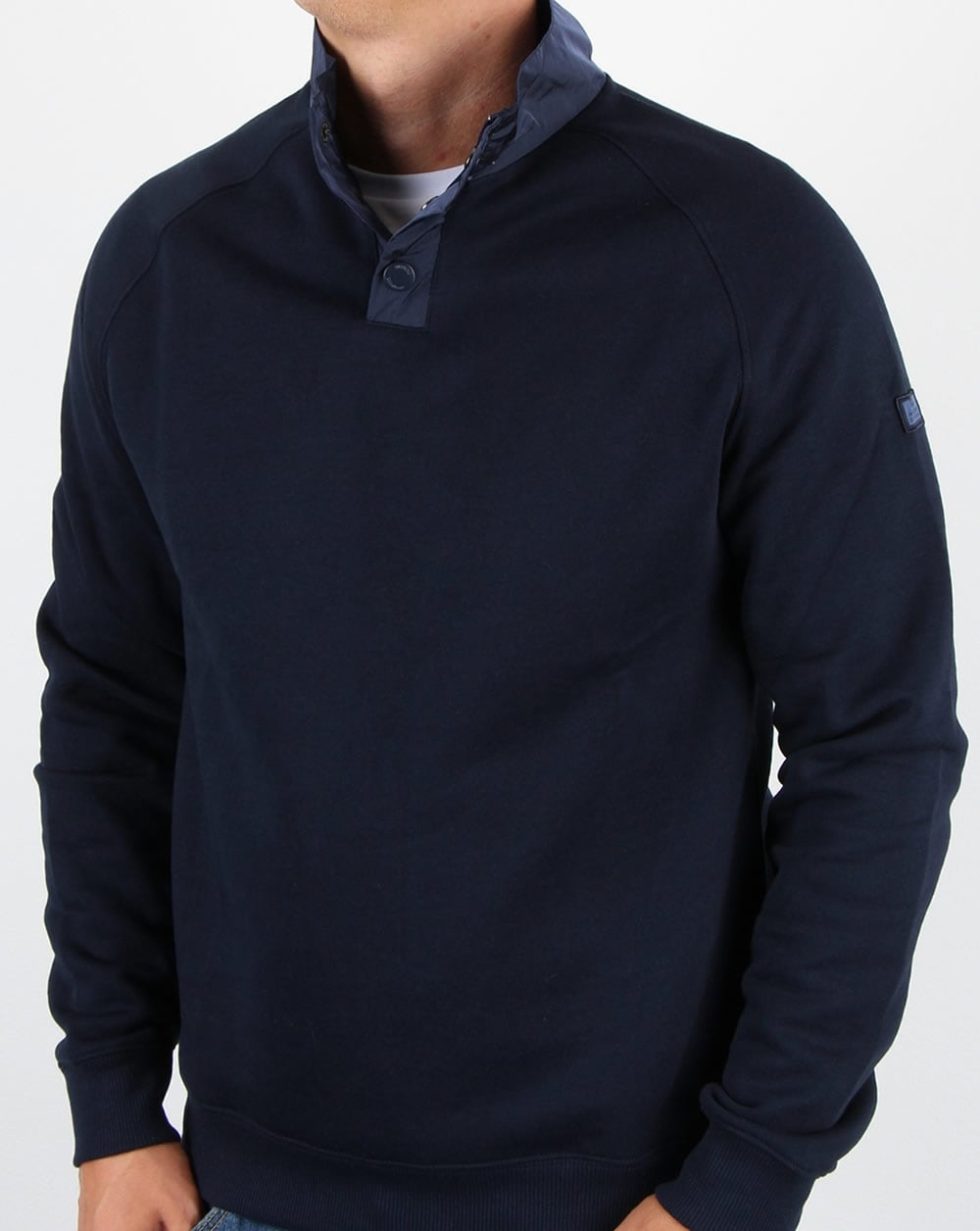 Weekend Offender Freeman Pullover Marineblau