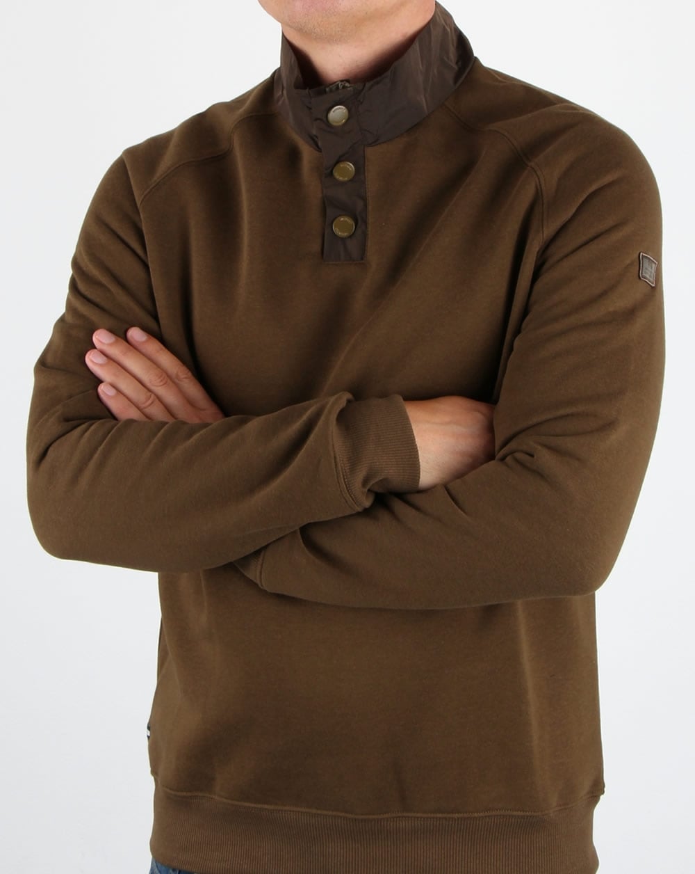 Weekend Offender Freeman Jumper Khaki