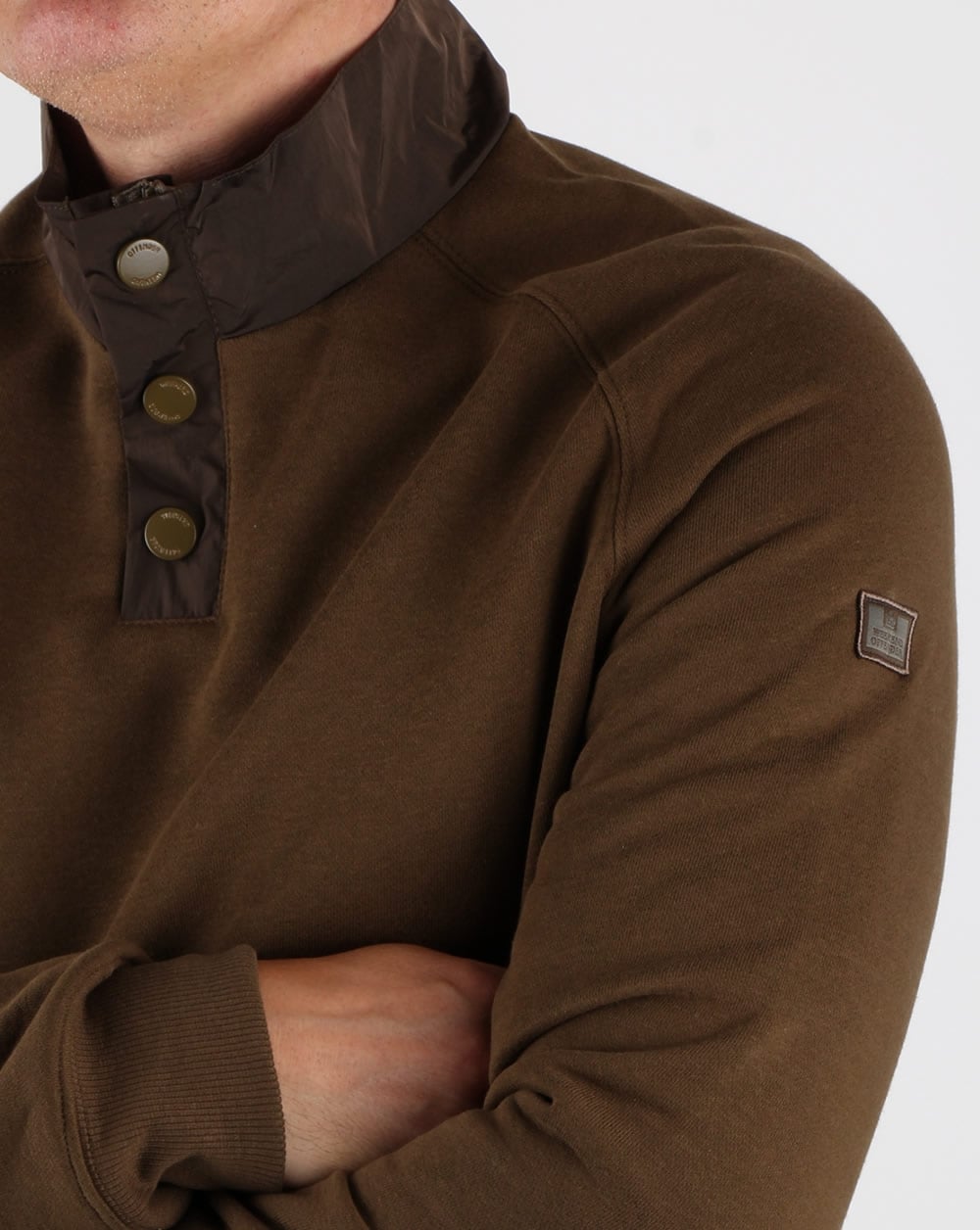 Weekend Offender Freeman Jumper Khaki
