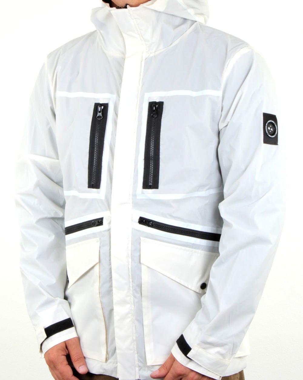 Marshall Artist Matte Reflex Jacke Eisweiß
