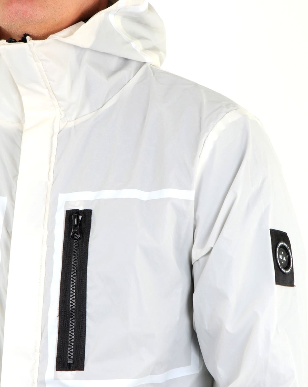 Marshall Artist Matte Reflex Jacke Eisweiß