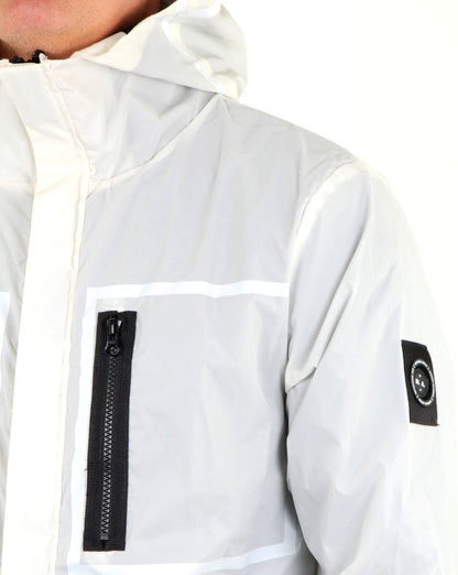 Marshall Artist Matte Reflex Jacke Eisweiß