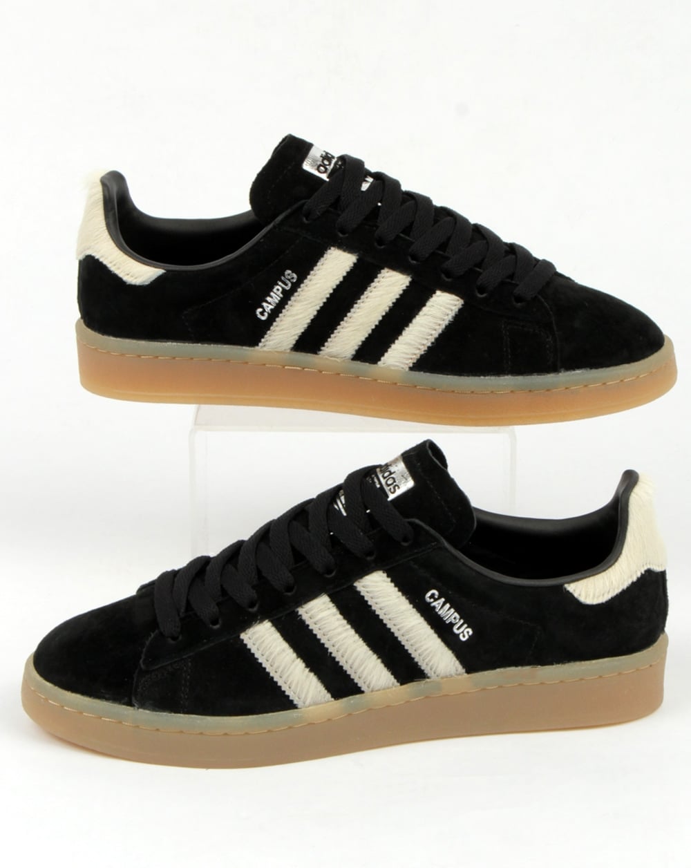 Adidas Campus Trainers Schwarz/Weiß/Gummi