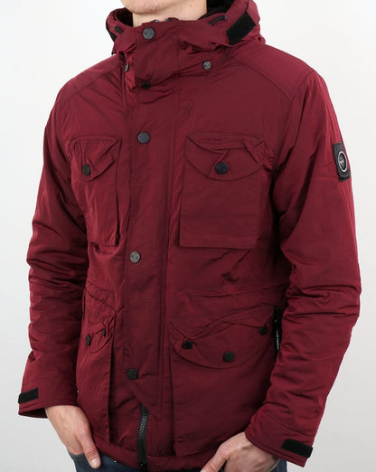 Marshall Artist Liquid Nylon Schneeparka Bordeaux