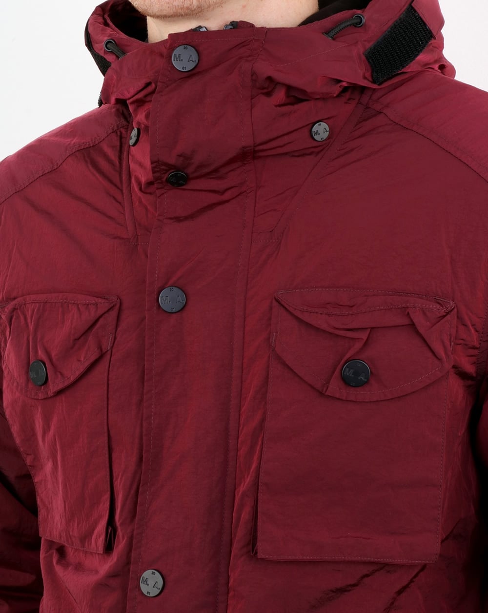 Marshall Artist Liquid Nylon Schneeparka Bordeaux