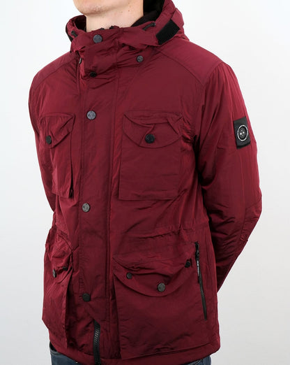 Marshall Artist Liquid Nylon Schneeparka Bordeaux