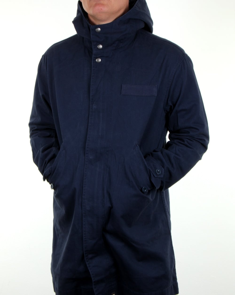 Pretty Green Cassidy Parka Marineblau