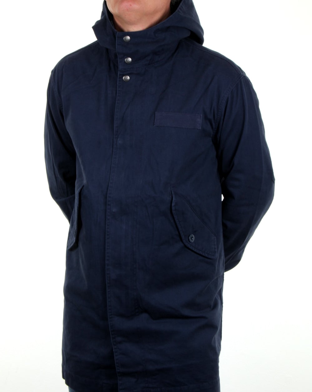 Pretty Green Cassidy Parka Marineblau
