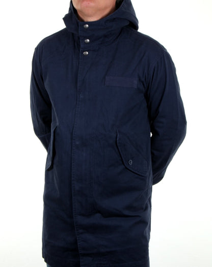 Pretty Green Cassidy Parka Marineblau