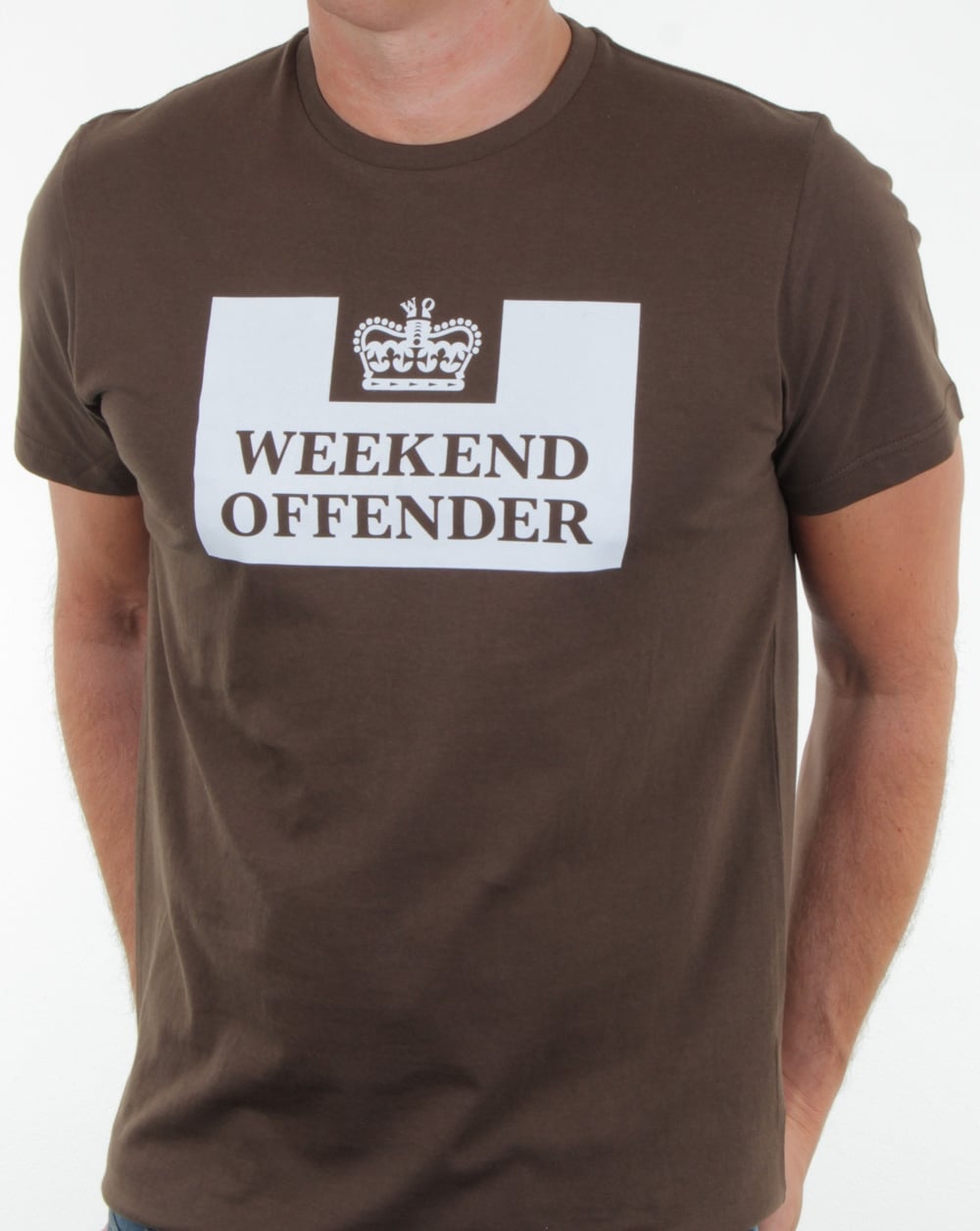 Weekend Offender Prison T-Shirt Khaki Grün