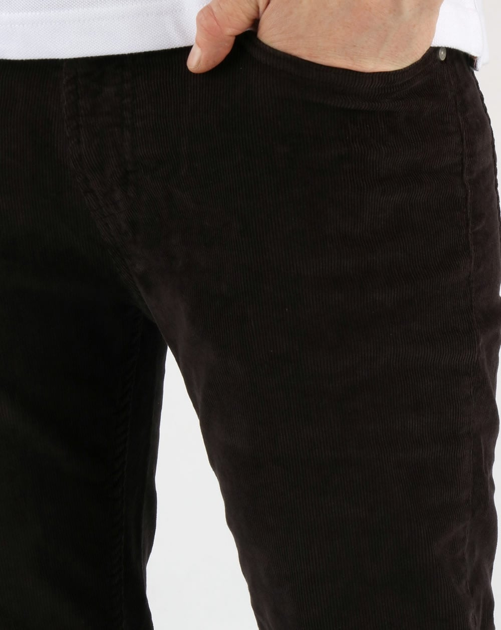 Henri Lloyd Bamburgh Slim Cordhose Schwarz