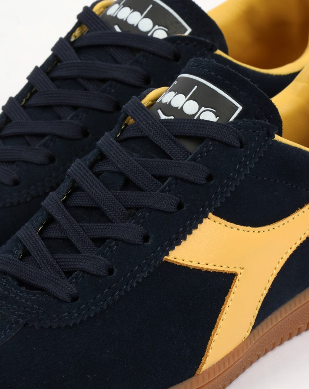 Diadora Tokyo Sneakers Marineblau/Goldgelb