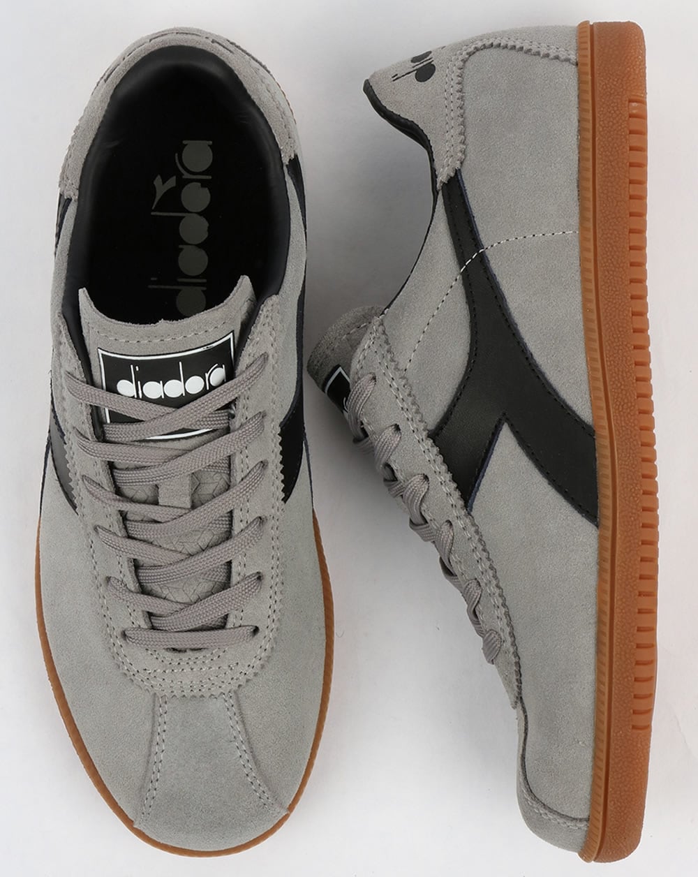 Diadora Tokyo Trainer Grau/Schwarz