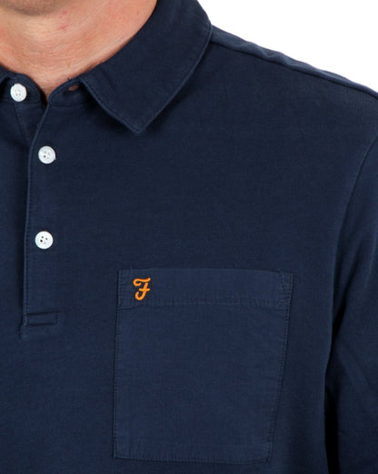 Farah Exmoor Pocket Polo Yale