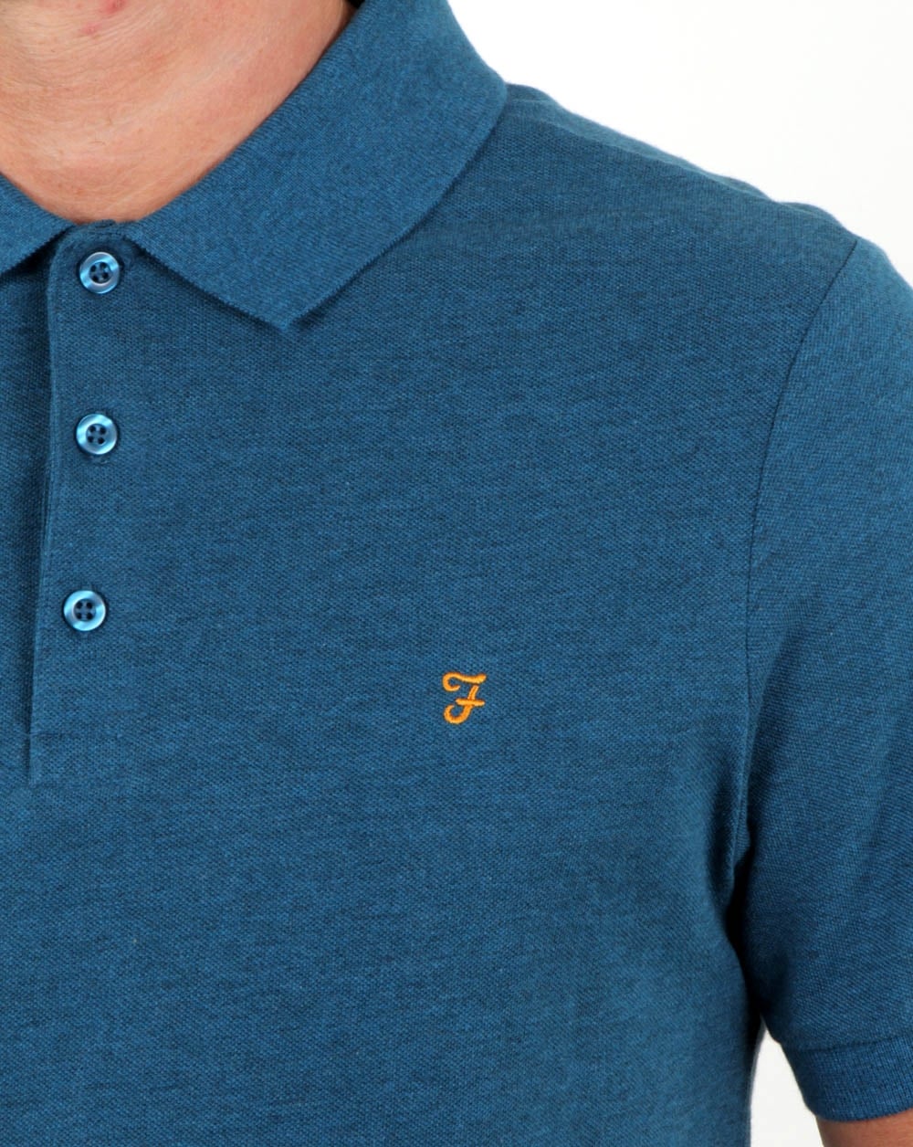 Farah Blaney Poloshirt Atlantikmeliert