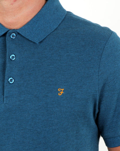 Farah Blaney Poloshirt Atlantikmeliert
