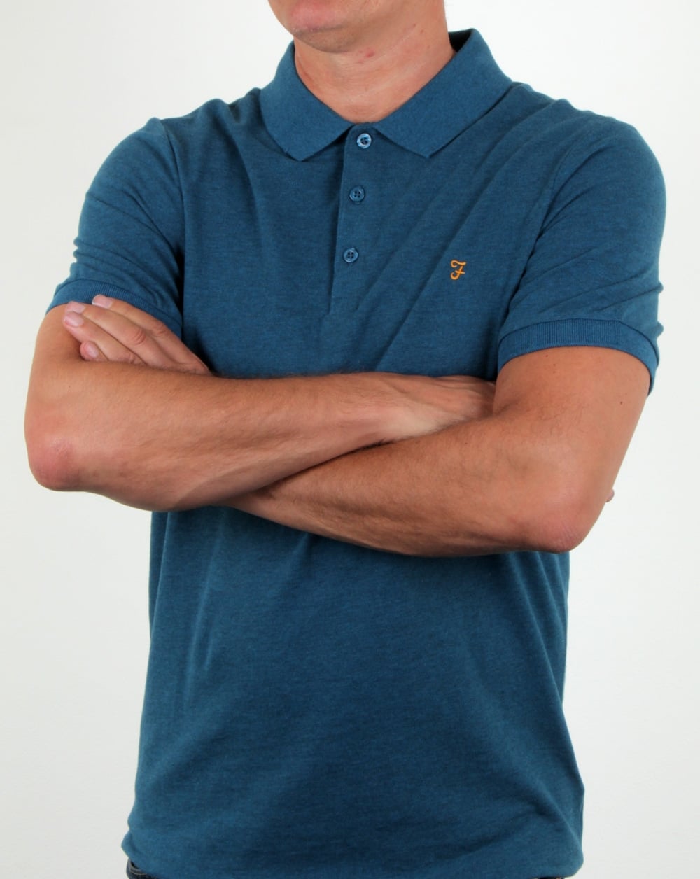 Farah Blaney Poloshirt Atlantikmeliert