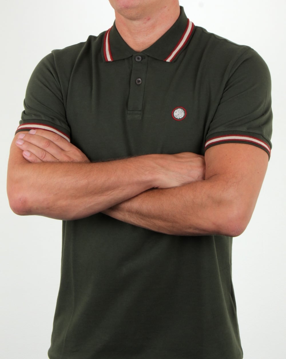 Pretty Green Bennett Polo Grün