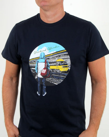 Weekend Offender Away Days T-Shirt Marineblau