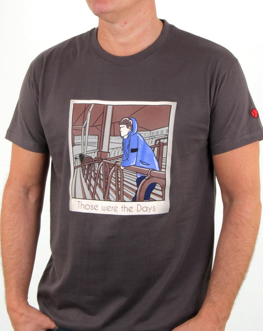 80er Casuals Those Were The Days T-Shirt Anthrazit