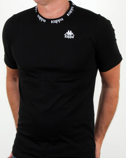 Kappa Reim T-Shirt Schwarz