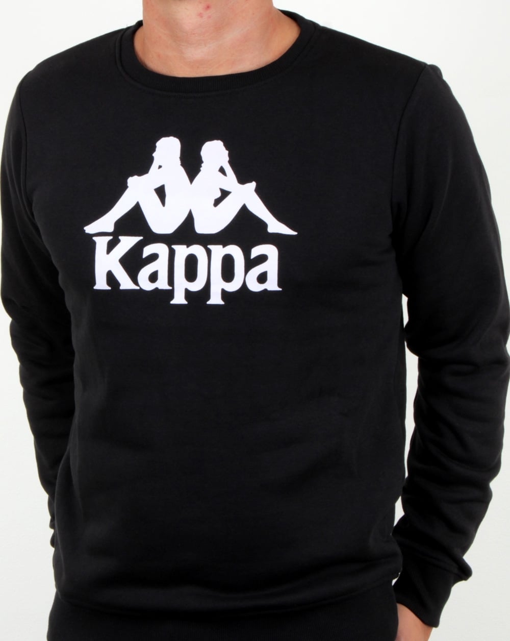 Kappa Eslogari Sweatshirt Schwarz