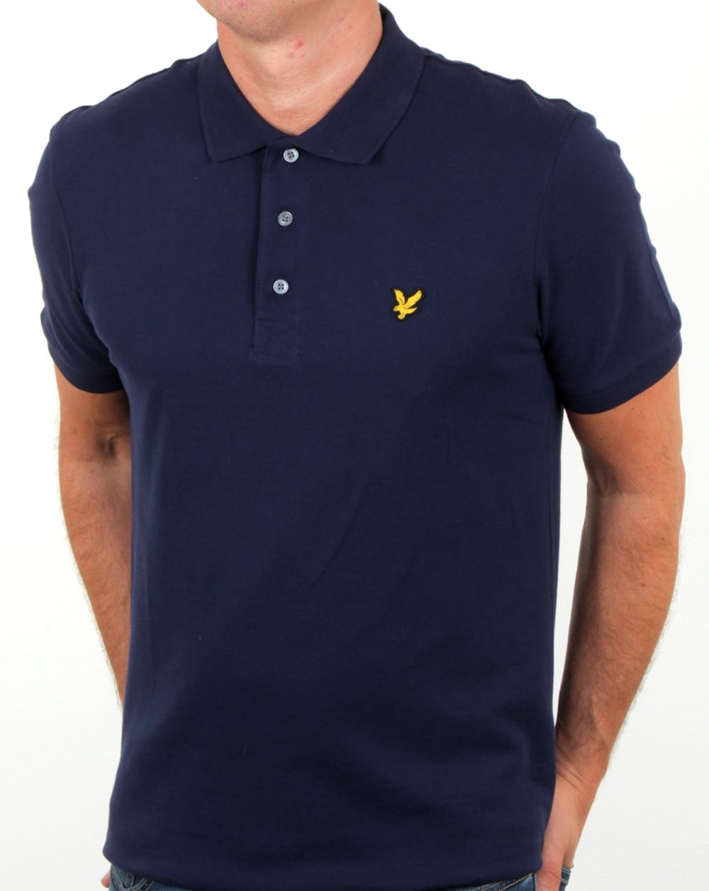 Lyle And Scott Poloshirt, Marineblau