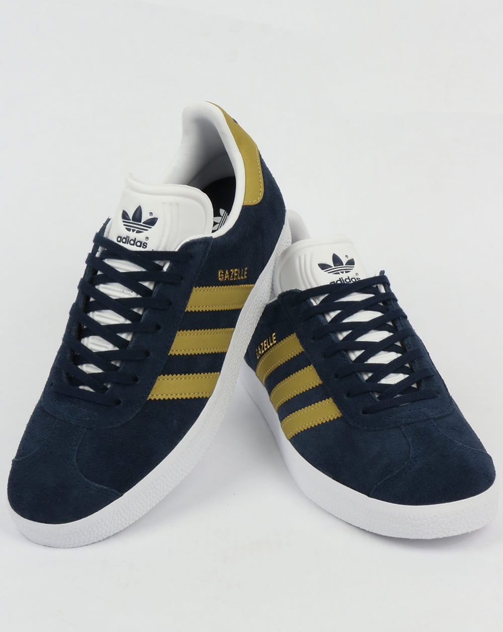 Adidas Gazelle Sneaker Marineblau/Gold